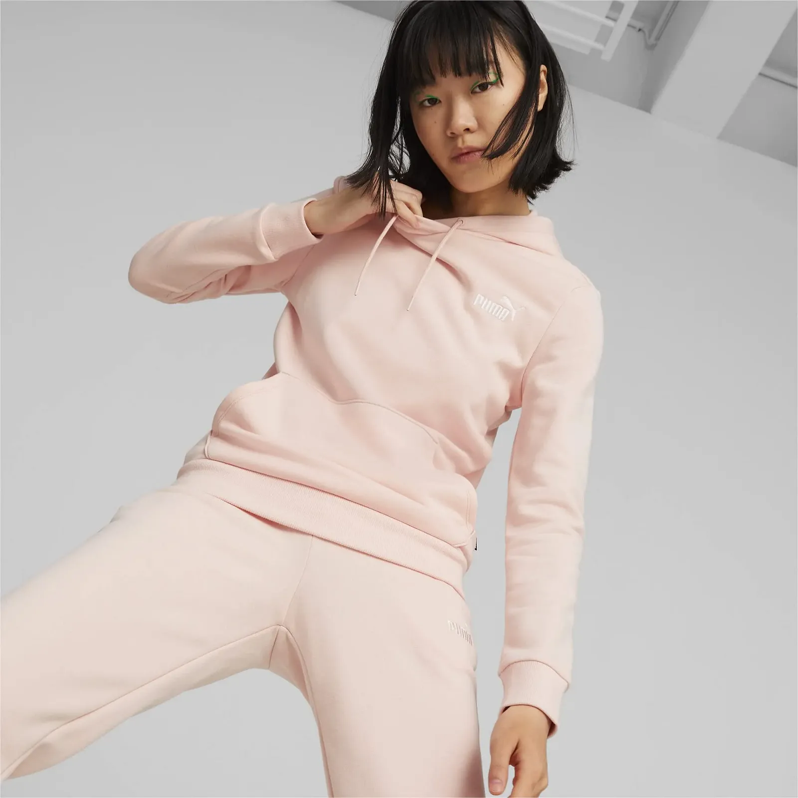 Женская Толстовка с капюшоном PUMA ESS+ Cardigan Hoodie Tr, фото №3