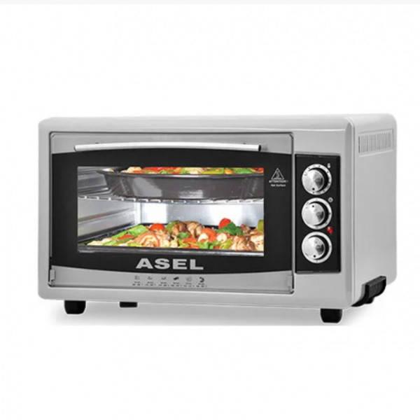 Электричкая духовка ASEL AF-0723 (50-23) Серая, фото №1 Электричкая духовка ASEL AF-0723 (50-23) Серая, фото №1