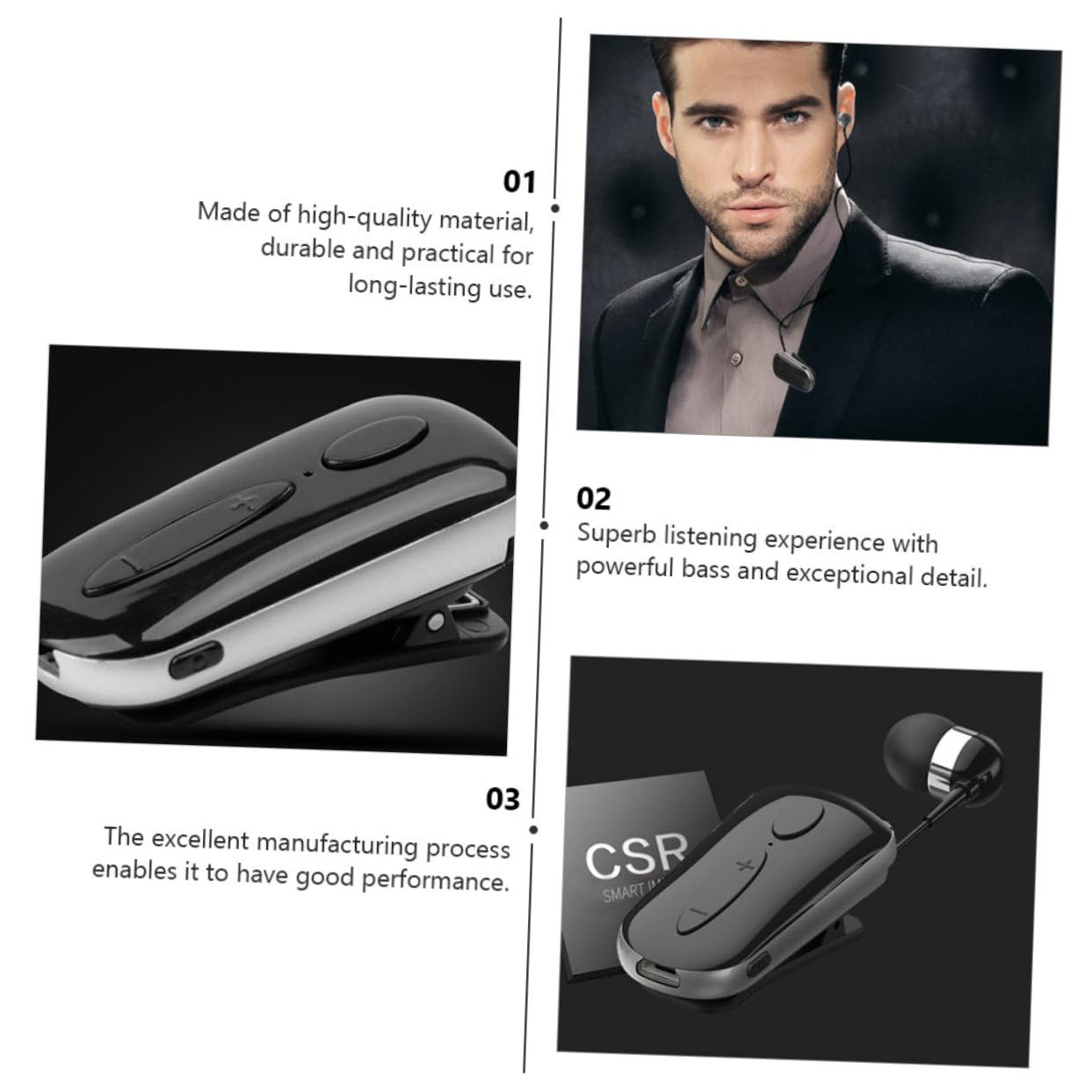 Навушники KONTONTY 1 Set ABS Чорний, фото №7 Навушники KONTONTY 1 Set ABS Чорний, фото №7