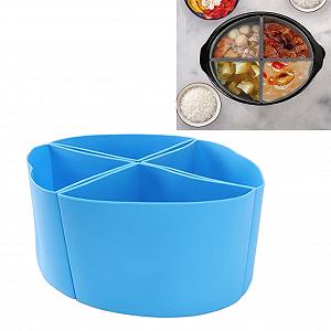 Багаторазовий вкладиш-перегородка для мультиварки 4-в-1 для 6L (СИНІЙ) ціна на synthetic.ua - Фото 1 Багаторазовий вкладиш-перегородка для мультиварки 4-в-1 для 6L (СИНІЙ) synthetic.ua - Фото 1