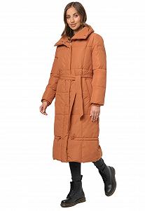 Жіноче зимове пальто Navahoo B963, довга стьобана - Фото 1