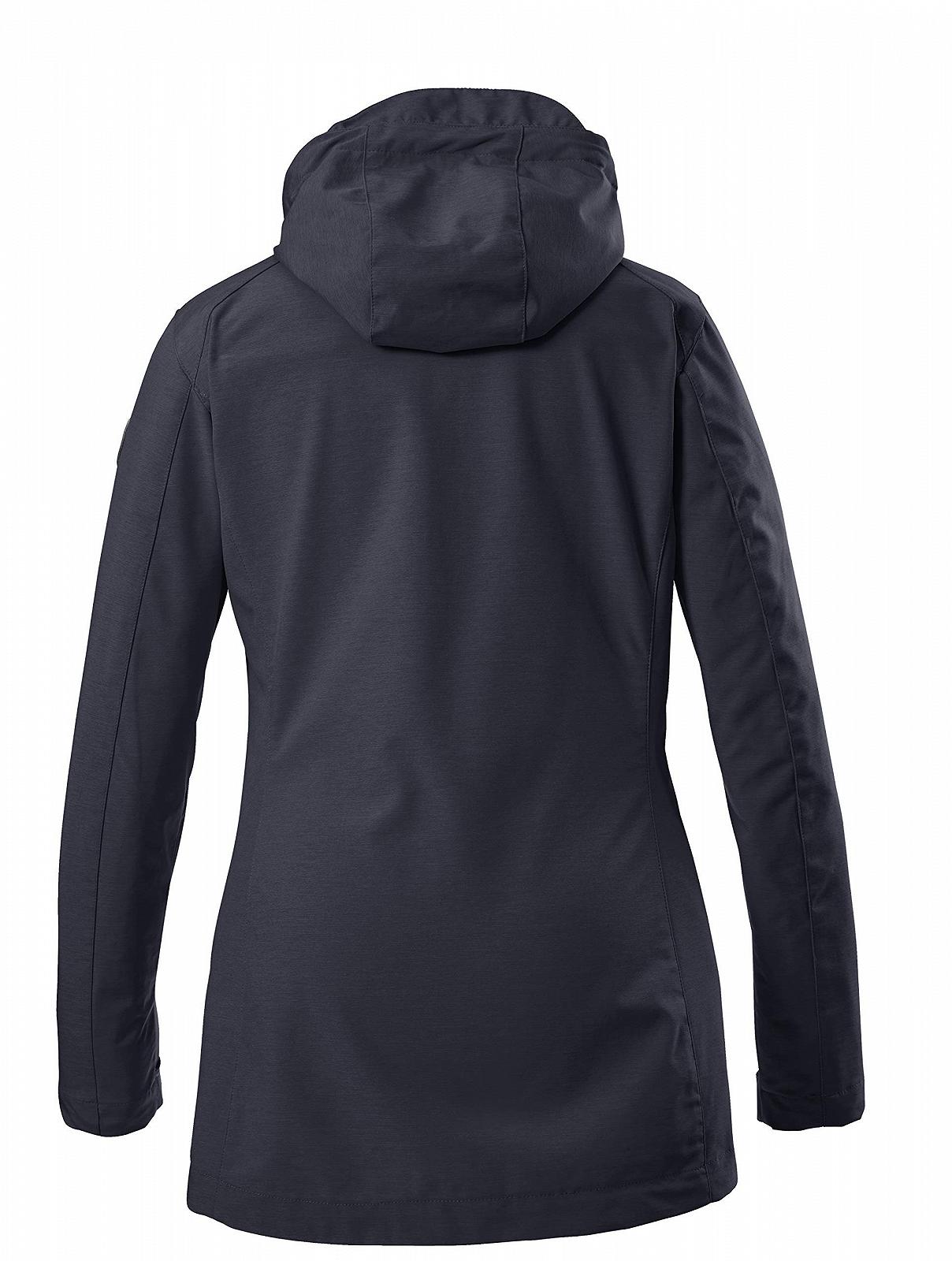 Жіноча куртка Softshell Solena Casual зі знімним капюшоном на блискавці, фото №2