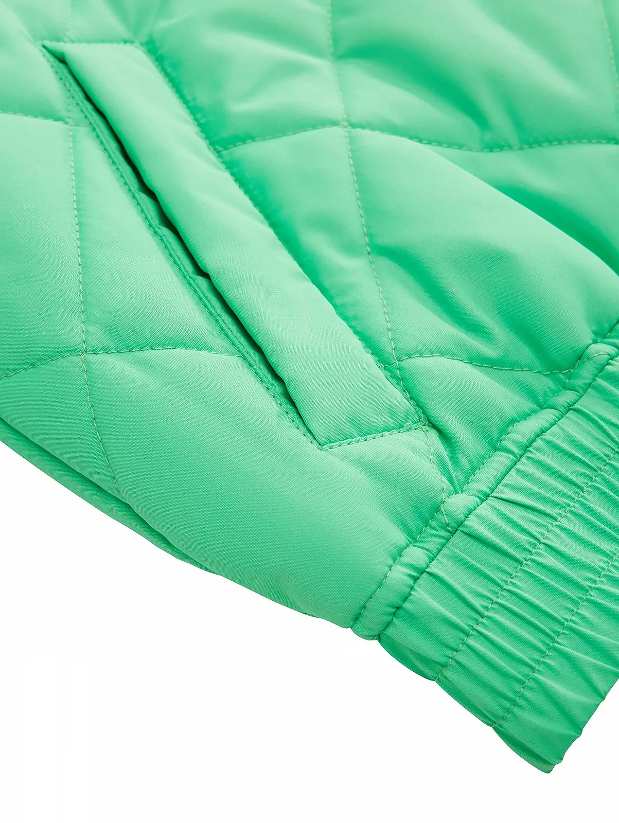 Куртка стьобана TOM TAILOR для дівчат з коміром Кент, фото №3