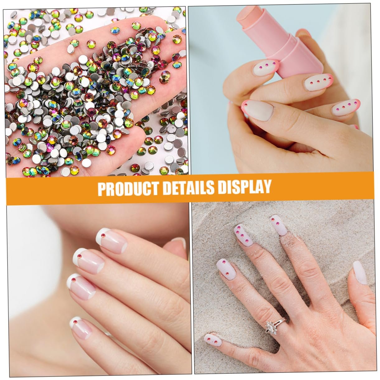 Стразы COHEALI Прозрачное стекло 2880 шт., фото №7 Стразы COHEALI Прозрачное стекло 2880 шт., фото №7