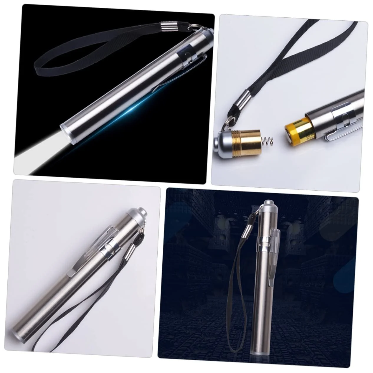 Міні ліхтарик LED HOMSFOU Портативний для кемпінгу та щоденного використання, 3 шт, фото №4