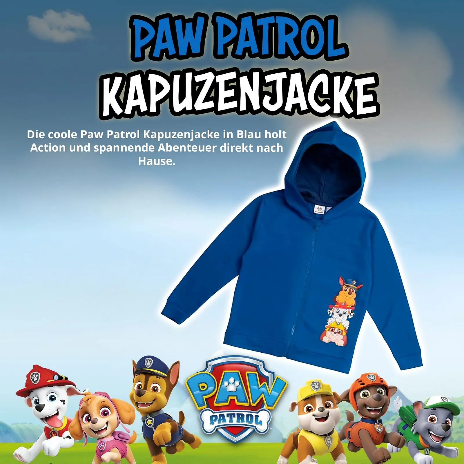 Кофта спортивна Paw Patrol, фото №2