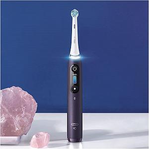 Зубная щетка электрическая Oral-B iO Series 8 с 1 ручкой с искусственным интеллектом, 1 щеткой и 1 премиальным дорожным чехлом synthetic.ua - Фото 1