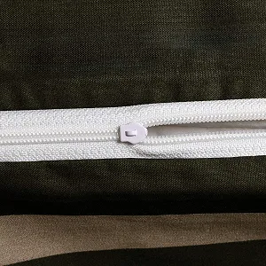 Постільна білизна Beautissu Noa 155 x 220 см Набір з 4 предметів 100% бавовна з блискавкою synthetic.ua - Фото 1