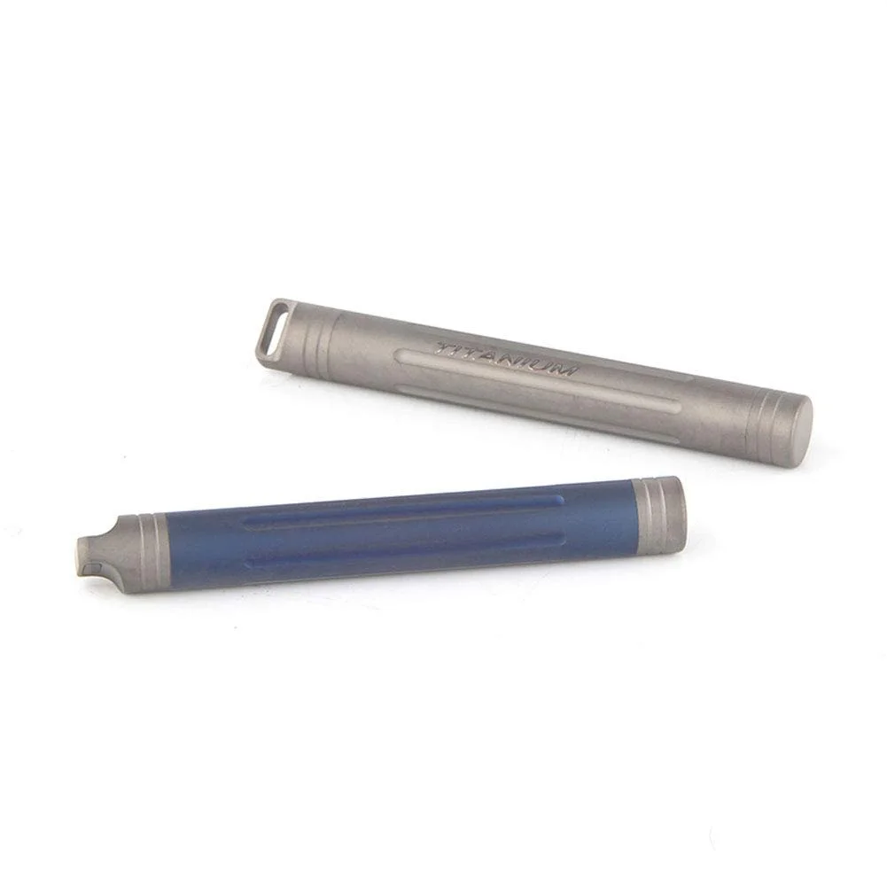 Коробочка для таблеток WING Mini, титанова, металева, герметична EDC, флакон для ліків, водонепроникний, обладнання для виживання, фото №1