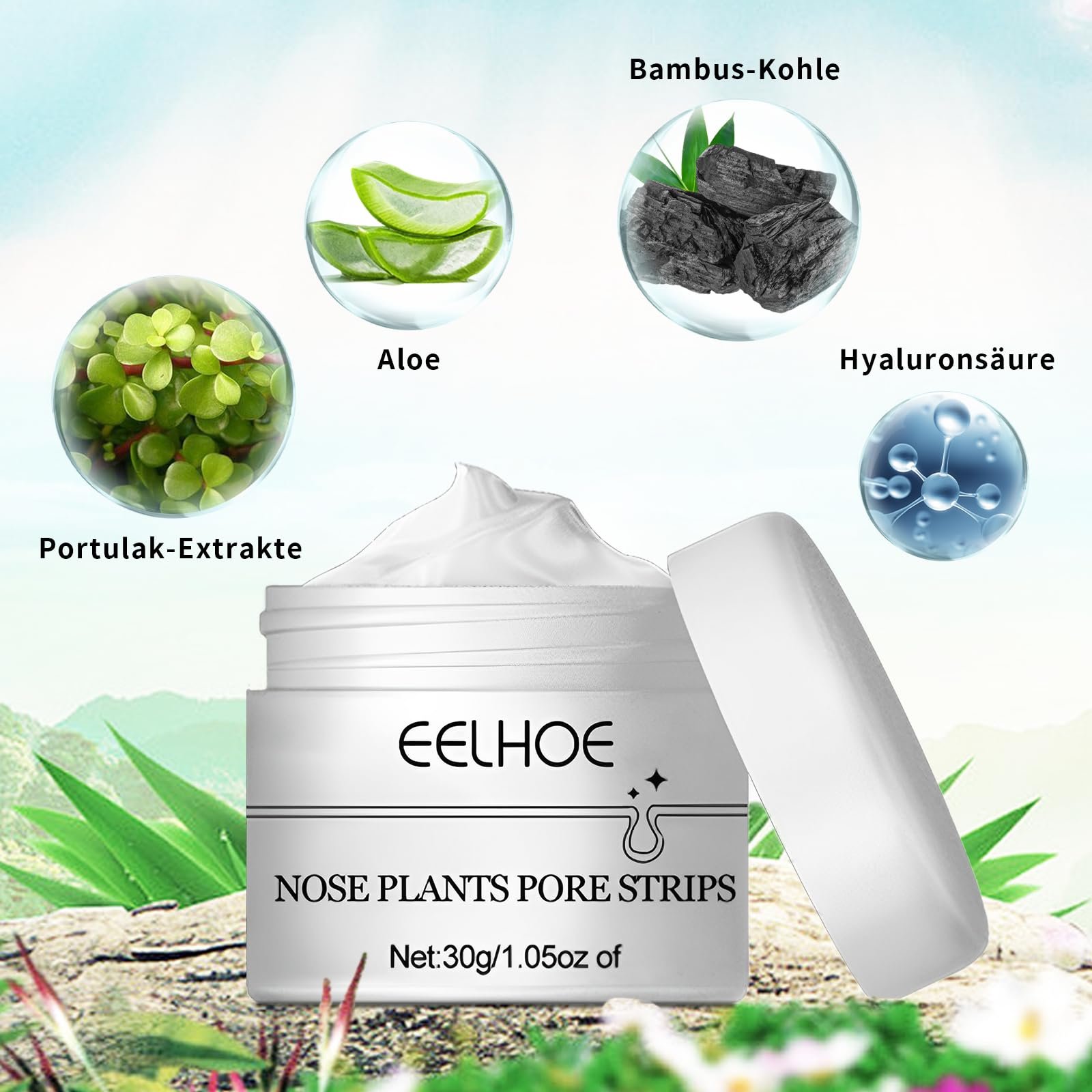 Маска для видалення чорних цяток (2 шт. в упаковці), фото №3