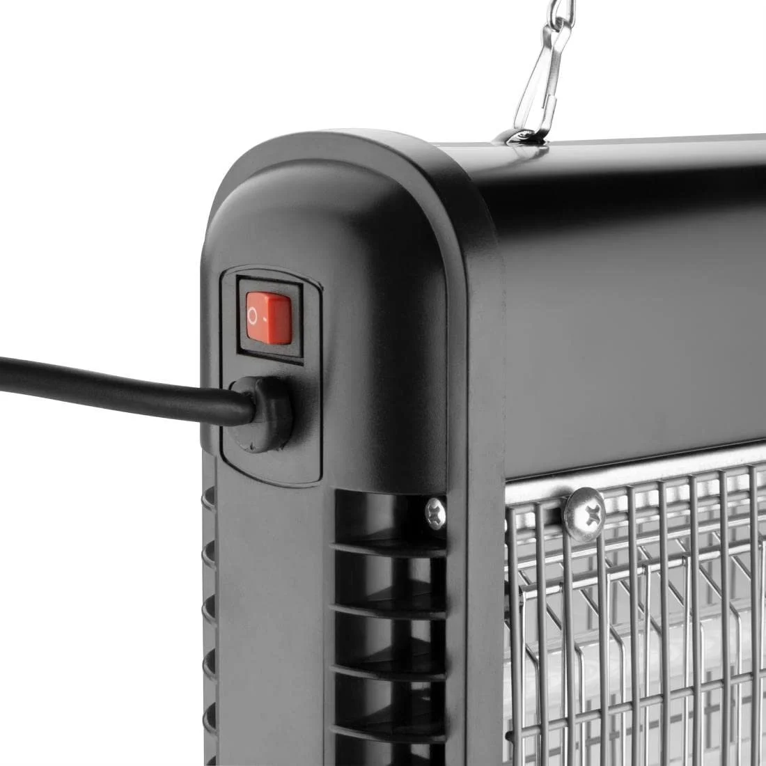 Уничтожитель насекомых EazyZap LED FD496, площадь покрытия 50 м², лампы 2 x 4,5 Вт, сменная лампа AJ636, фото №5