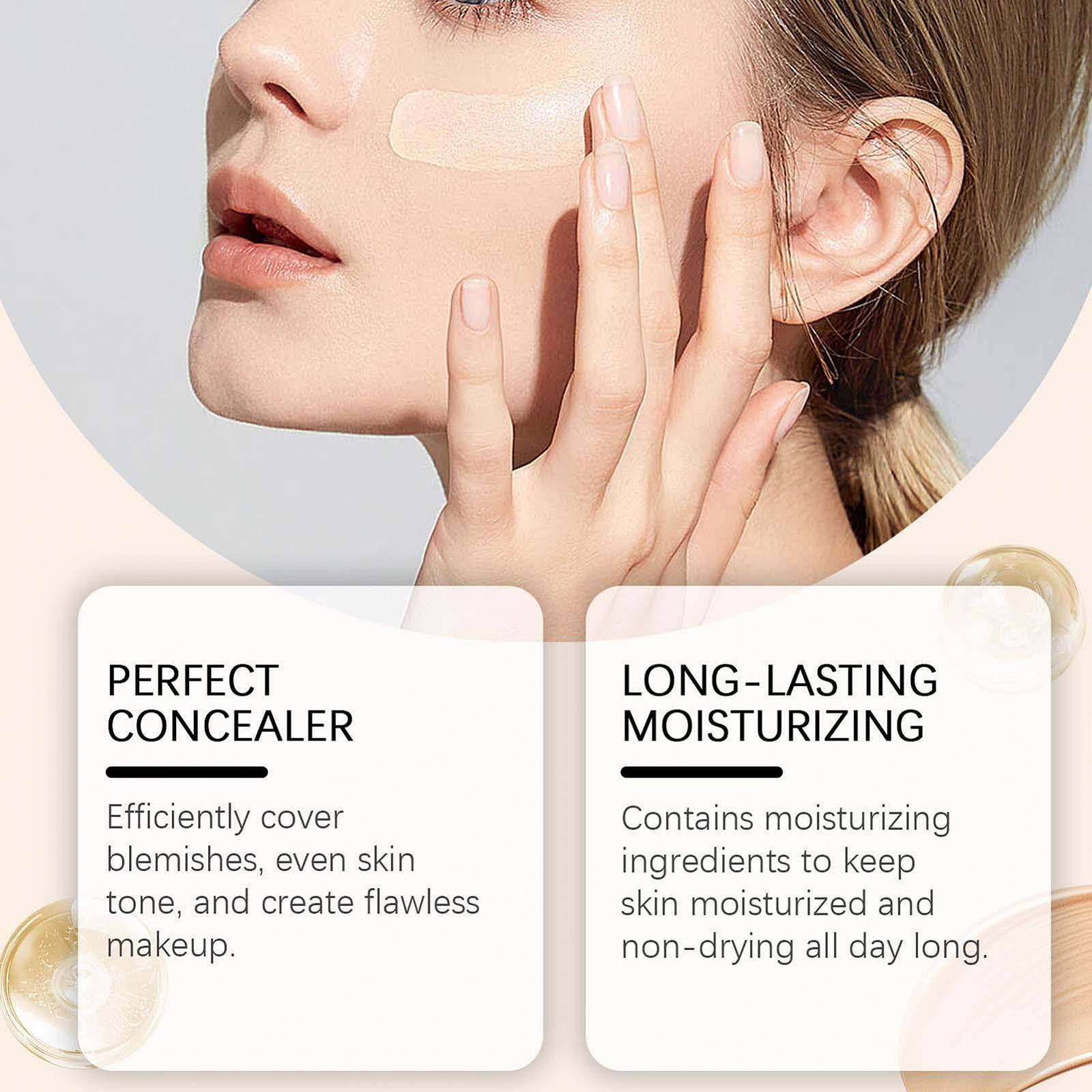 Жидкое увлажняющее тональное средство 4 в 1 SPF50 Натуральная основа для лица Заживляющий стойкий водостойкий для открытого воздуха, фото №7 Жидкое увлажняющее тональное средство 4 в 1 SPF50 Натуральная основа для лица Заживляющий стойкий водостойкий для открытого воздуха, фото №7