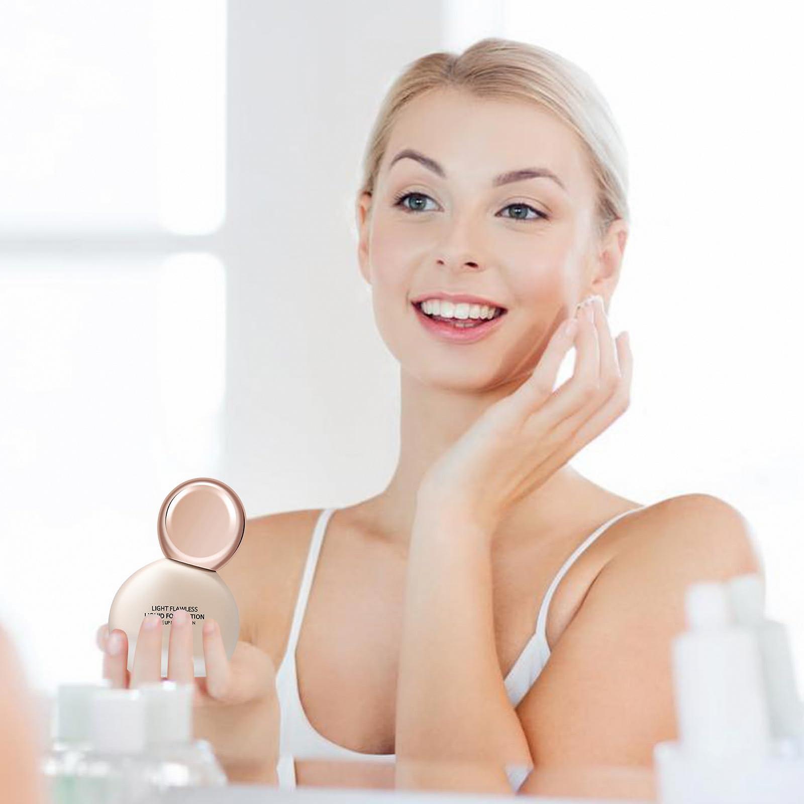 Жидкая тональная основа Luckxing Полное покрытие Водостойкий консилер Крем, фото №3 Жидкая тональная основа Luckxing Полное покрытие Водостойкий консилер Крем, фото №3