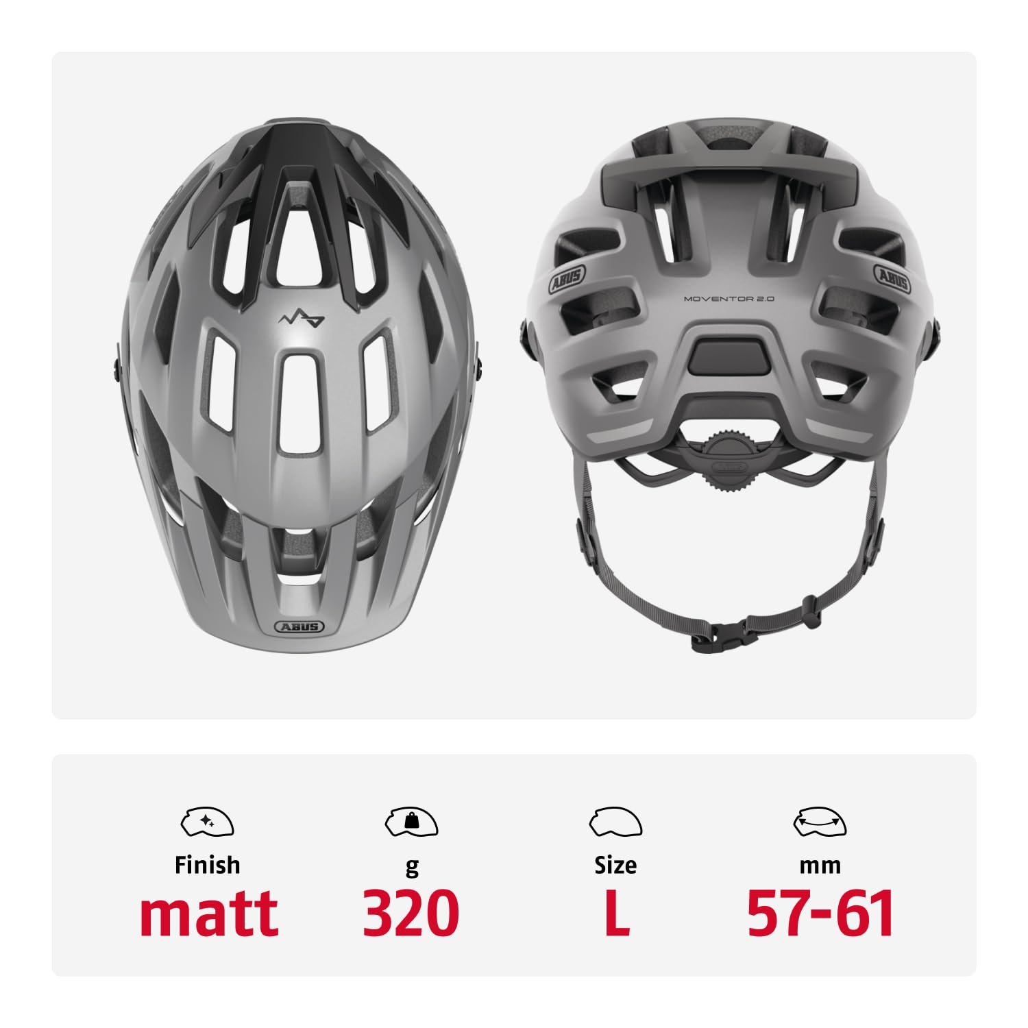 Шолом MTB ABUS Moventor 2.0, фото №3