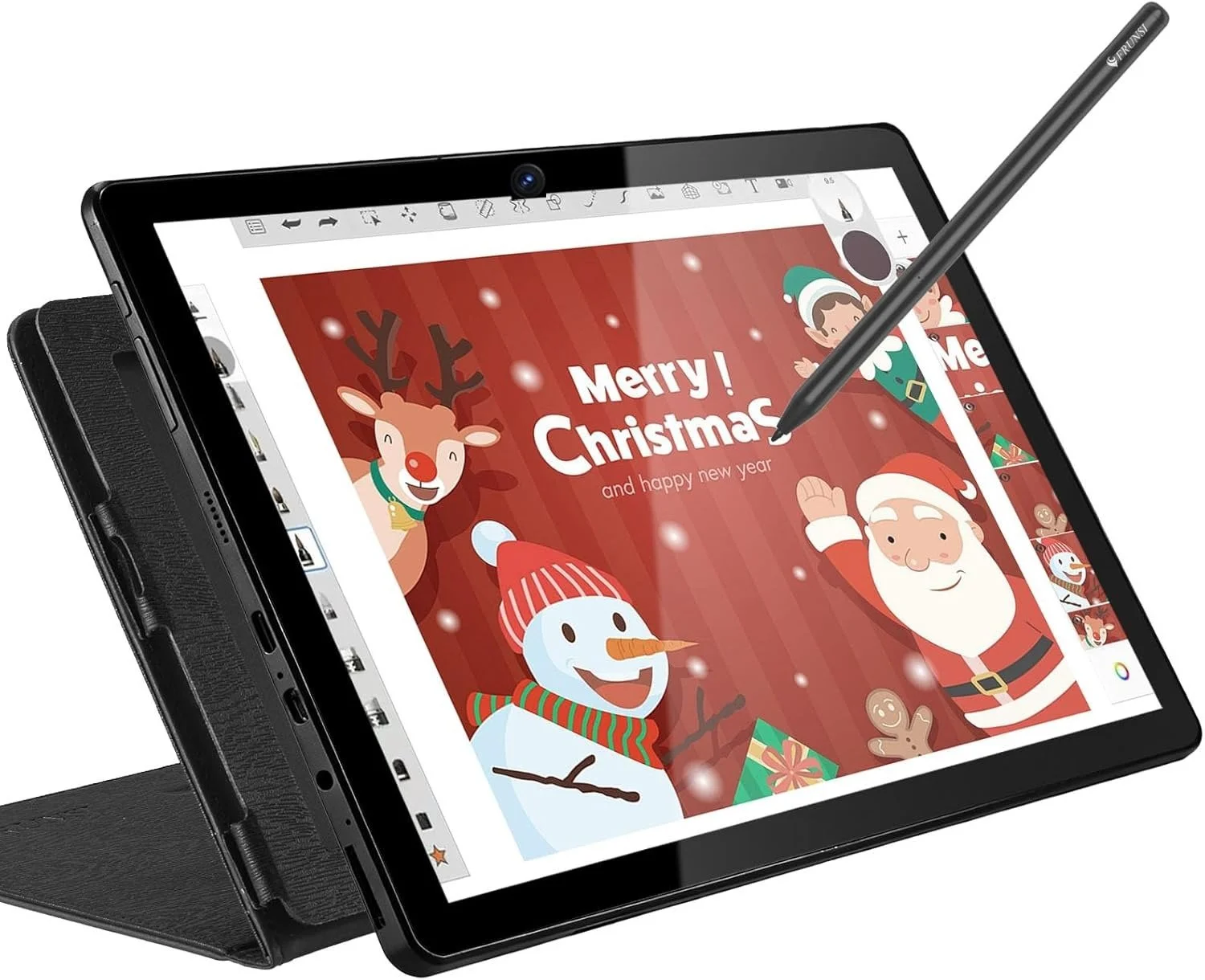 Автономний графічний планшет 10.1" Full HD Frunsi Tab T11 Pro 4/64Gb 8 ядер Android 12 5800 mAh Чорний, фото №1 Автономний графічний планшет 10.1" Full HD Frunsi Tab T11 Pro 4/64Gb 8 ядер Android 12 5800 mAh Чорний, фото №1