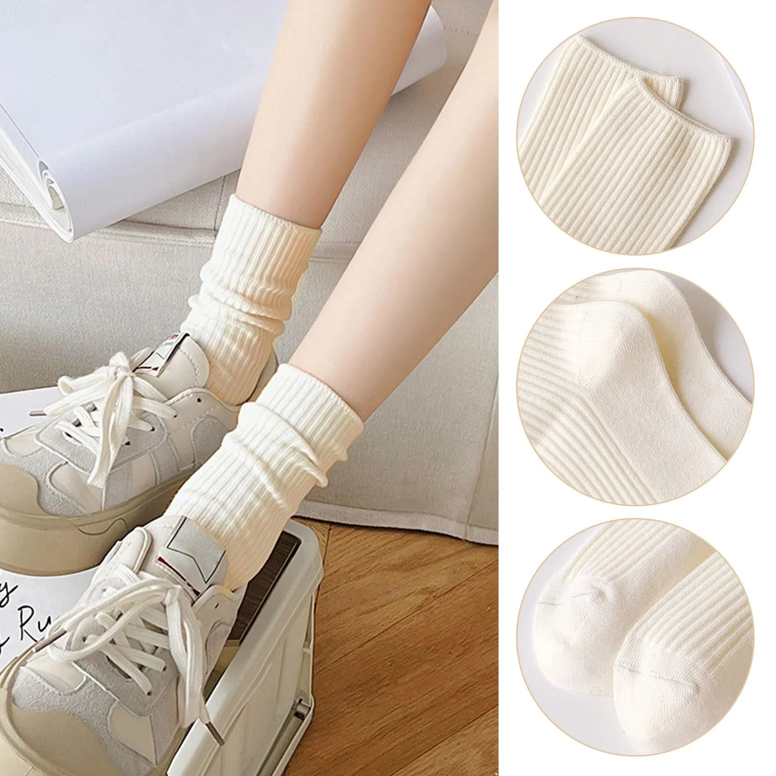 Носки FUIPVG Женские 6 пар Разноцветные One Size, фото №2 Носки FUIPVG Женские 6 пар Разноцветные One Size, фото №2