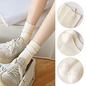 Шкарпетки FUIPVG Жіночі 6 пар Багатоколірні One Size synthetic.ua - Фото 1