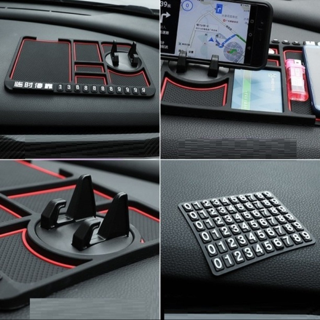 Органайзер для мобильного телефона липкий коврик в авто, фото №3