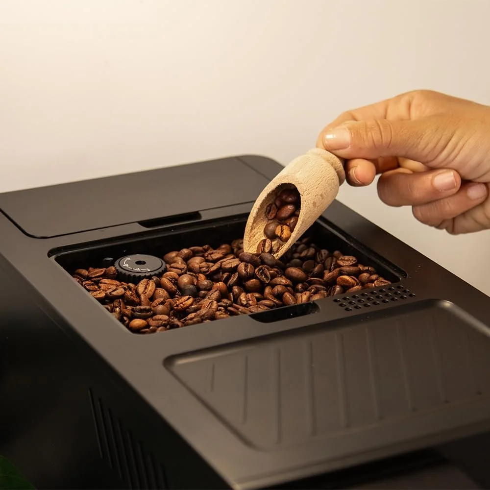 Суперавтоматична кавомашина Cecotec Cremmaet Compactccino Black, 19 Bar, Thermoblock System, резервуар для кавових зерен 150 г, резервуар для води 1,1 л, молоко 400 мл, фото №7