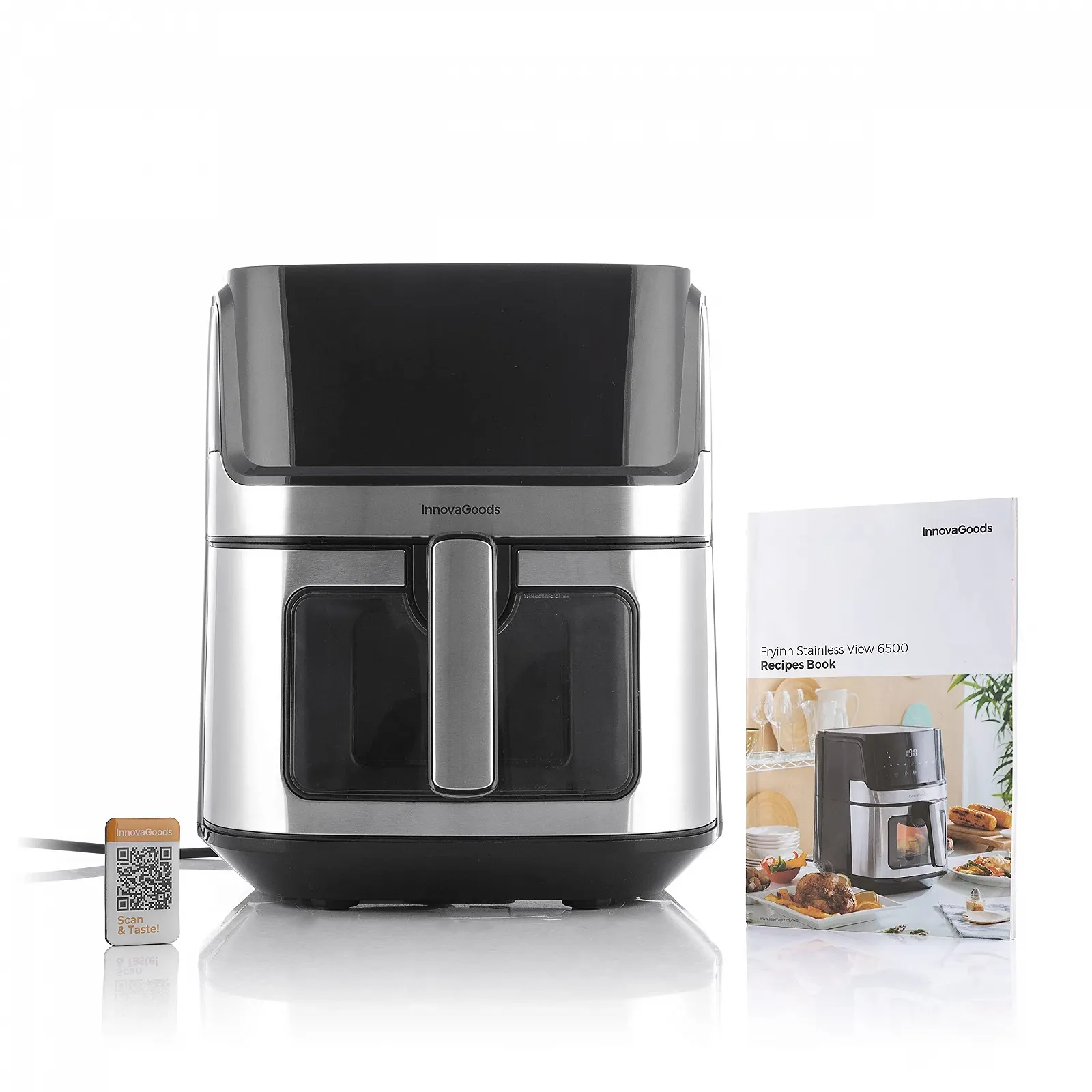 Мультипіч InnovaGoods 1700 W 6.5 L 8 Programmes Black Plastic Aluminium, фото №1 Мультипіч InnovaGoods 1700 W 6.5 L 8 Programmes Black Plastic Aluminium, фото №1