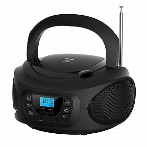 Магнітола CD-програвач Silva Schneider PCD 25.1 з FM PLL радіо, РК-дисплеєм, пам'яттю на 30 станцій, AUX-In та роз'ємом для навушників, живлення від мережі/акумулятора Чорний synthetic.ua - Фото 1