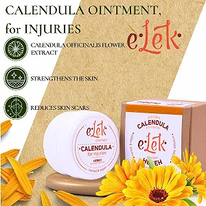 Мазь ELEK Organic з календулою 40 мл - Натуральна мазь з календулою проти почервоніння synthetic.ua - Фото 1