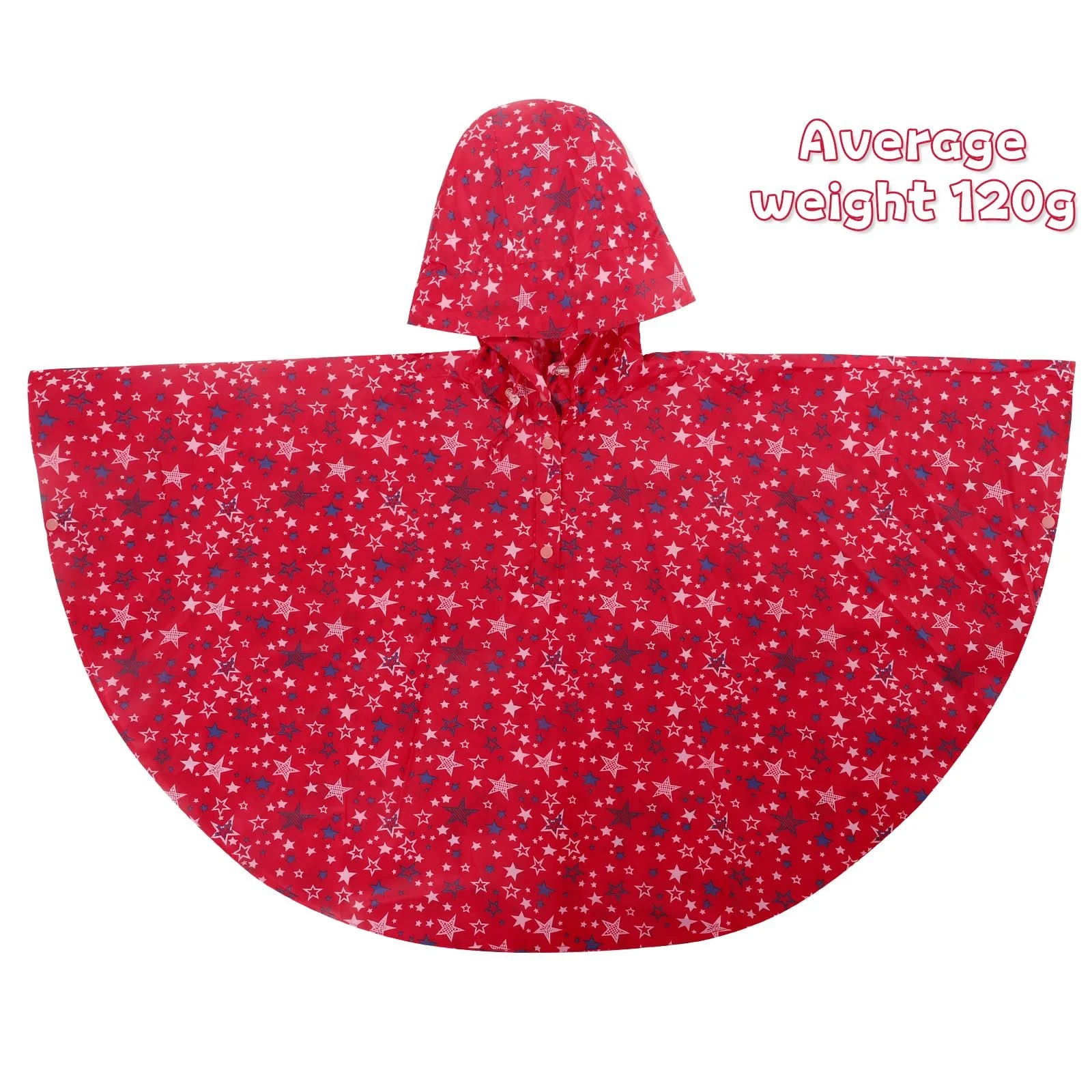 Дитячий дощовий плащ-пончо KAKU NANU з капюшоном, фото №2