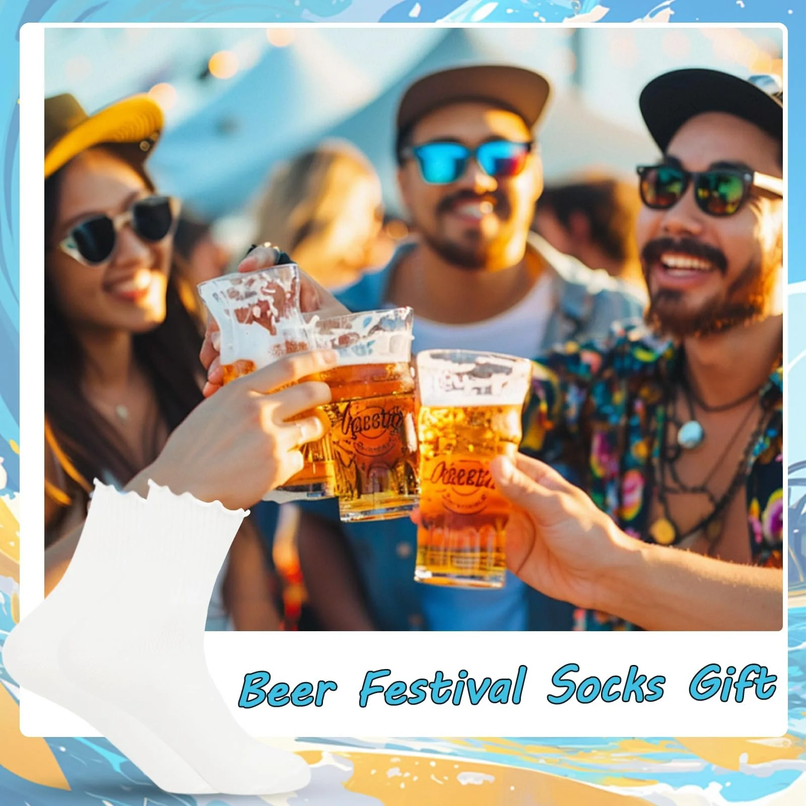 Шкарпетки Oktoberfest Beer, 9 пар, фото №3 Шкарпетки Oktoberfest Beer, 9 пар, фото №3