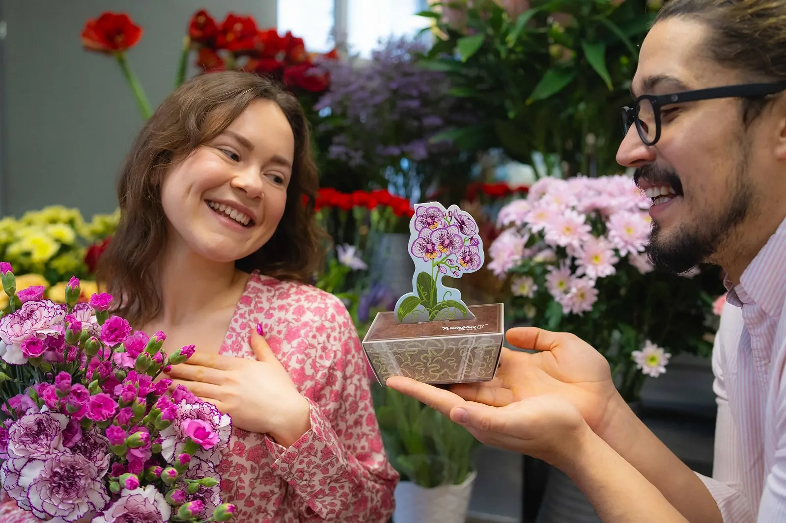 Шкарпетки Rainbow Socks Квітка Орхідея - 2 пари, фото №6