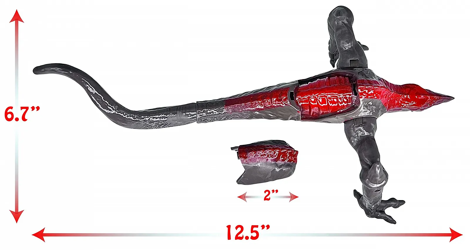 Фігурка TwCare Godzilla vs. Kong Skull Crawler рухомі суглоби з дорожньою сумкою, фото №5