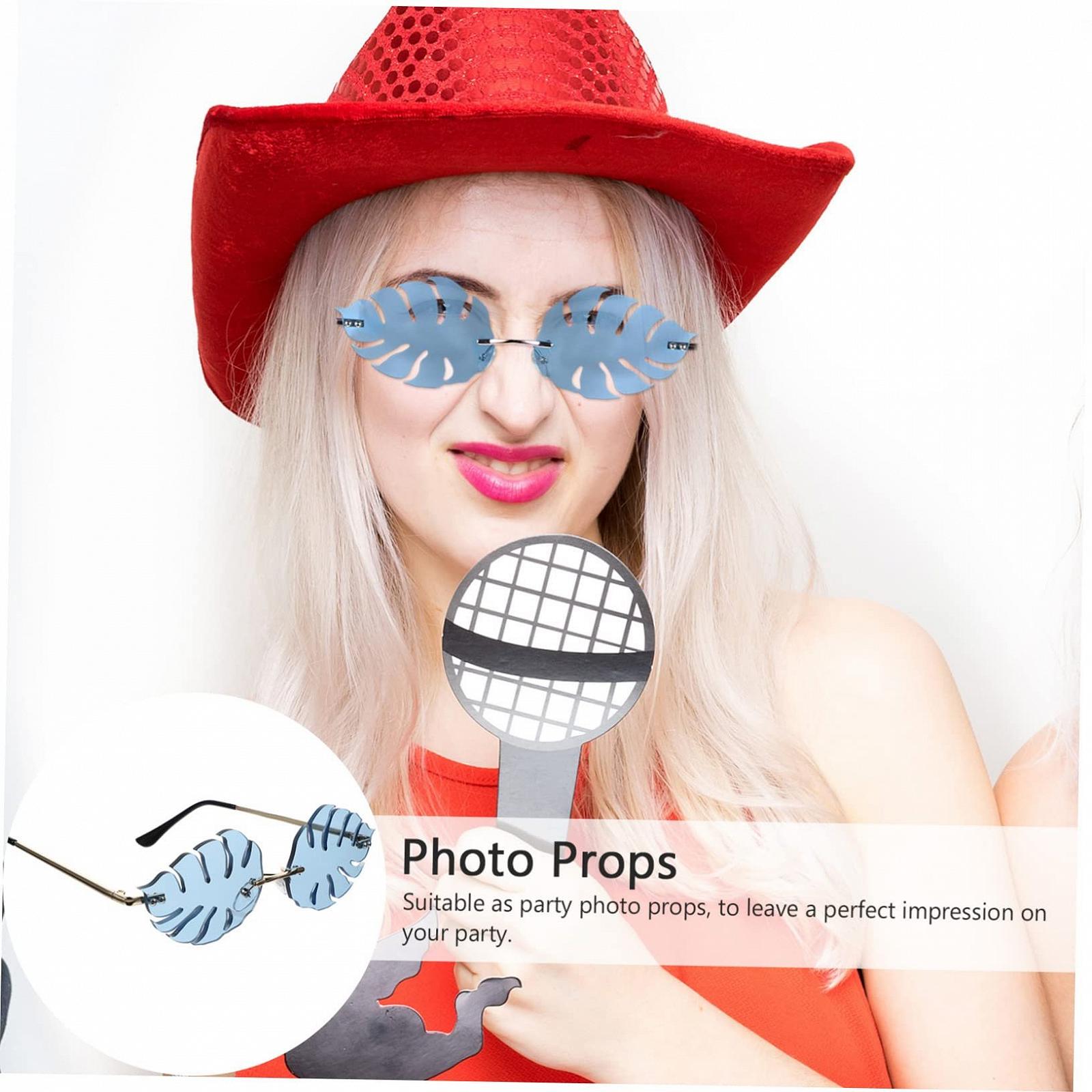 Сонцезахисні окуляри Без оправи PACKOVE Набір 3 шт., блакитний, фото №4