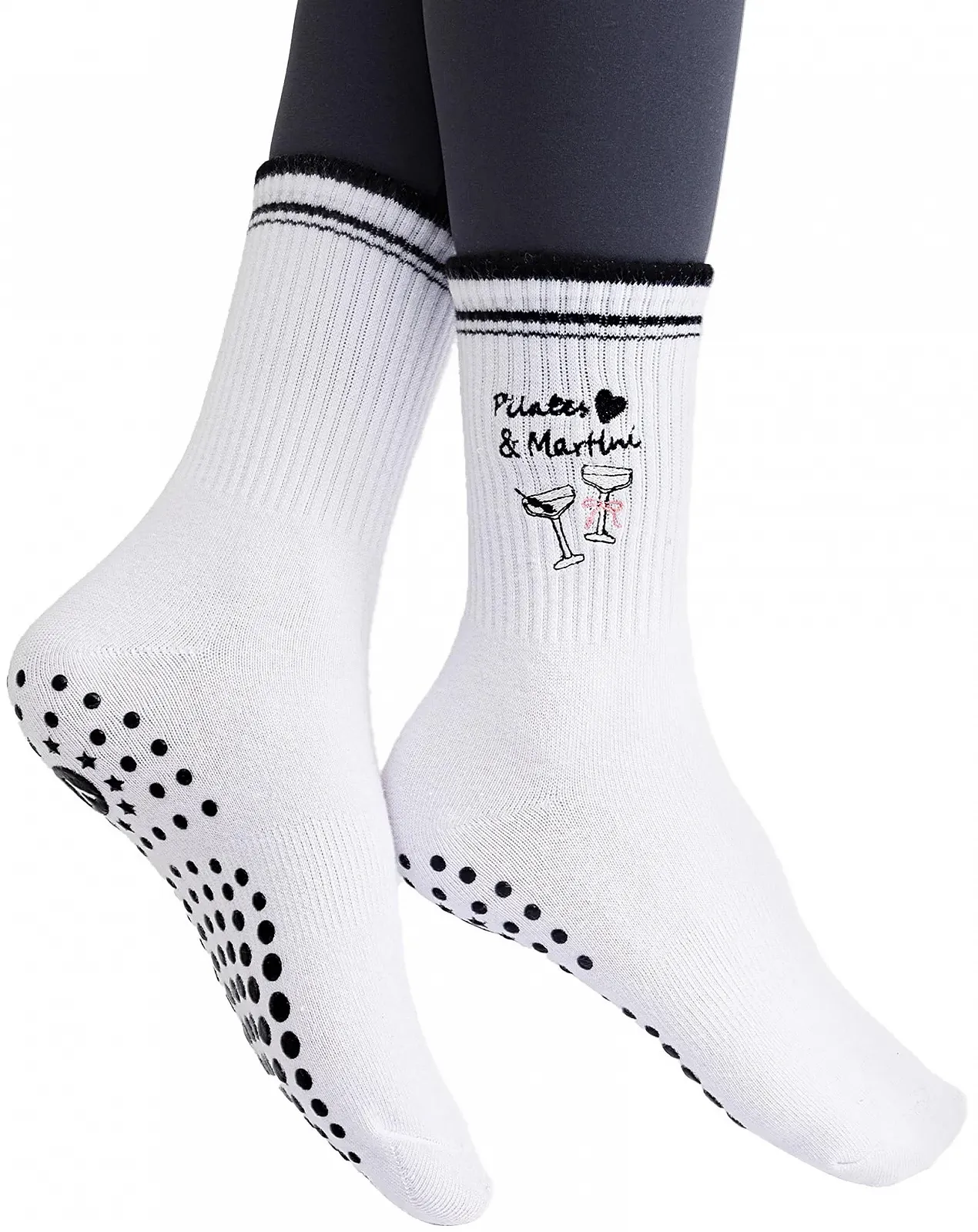 Шкарпетки для пілатесу Yawlsow, жіночі, нековзні, фото №9