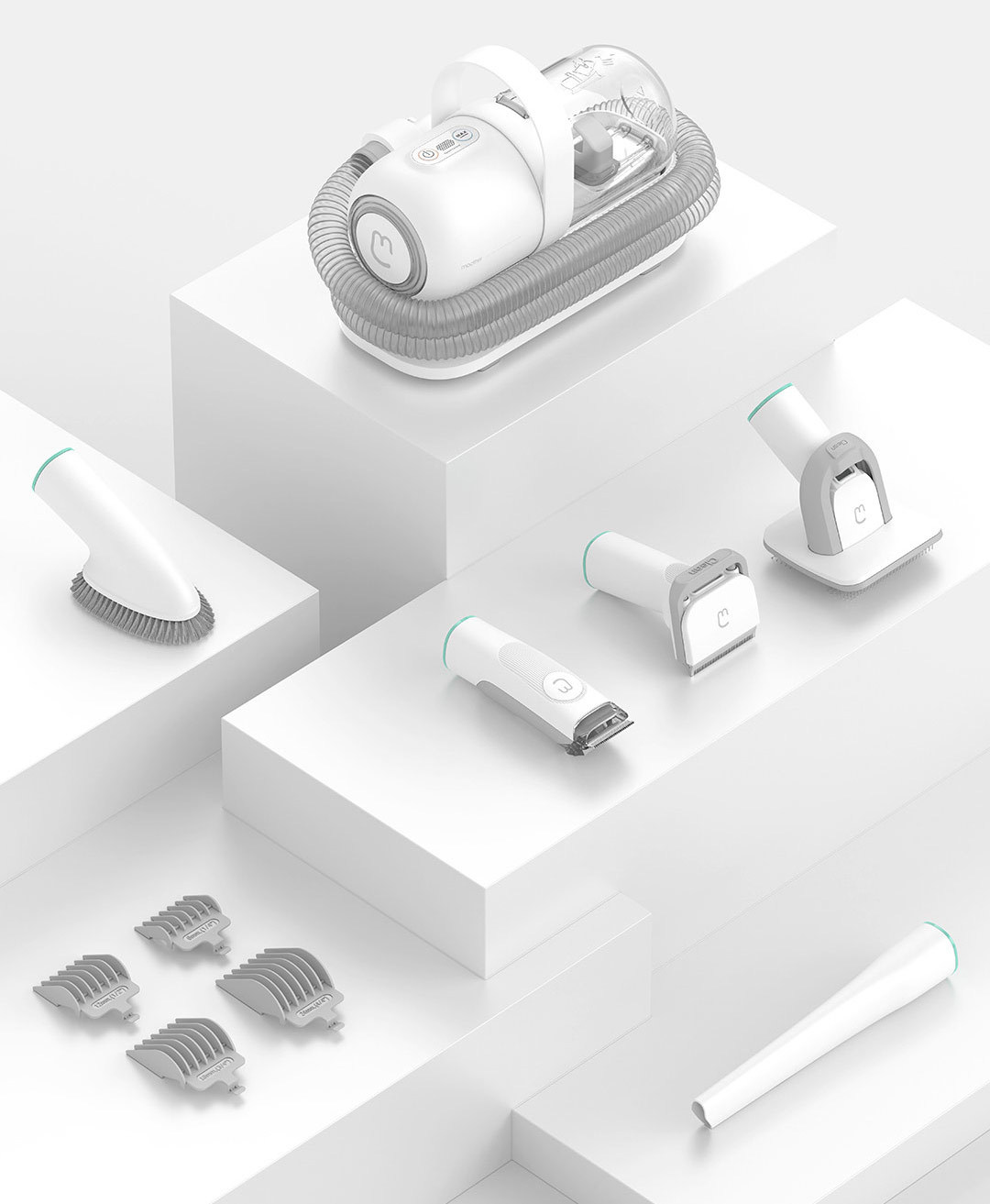 Груминг набор для ухода за шерстью питомцев Neabot P1 Pro 5 в 1, фото №1