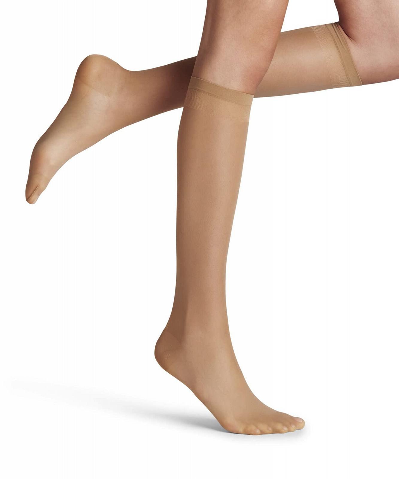 Женские гольфы FALKE Lufthansa Travel & Comfort Vitalize 20 Den Прозрачные Компрессионные, фото №3