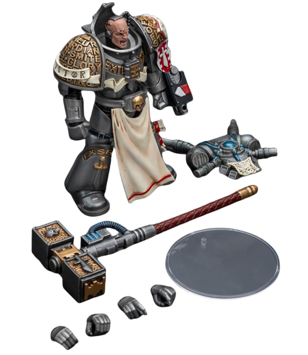 Фигурка JoyToy Warhammer 40K Grey Knights Interceptor Squad Interceptor Justicar 1:18, фото №7
