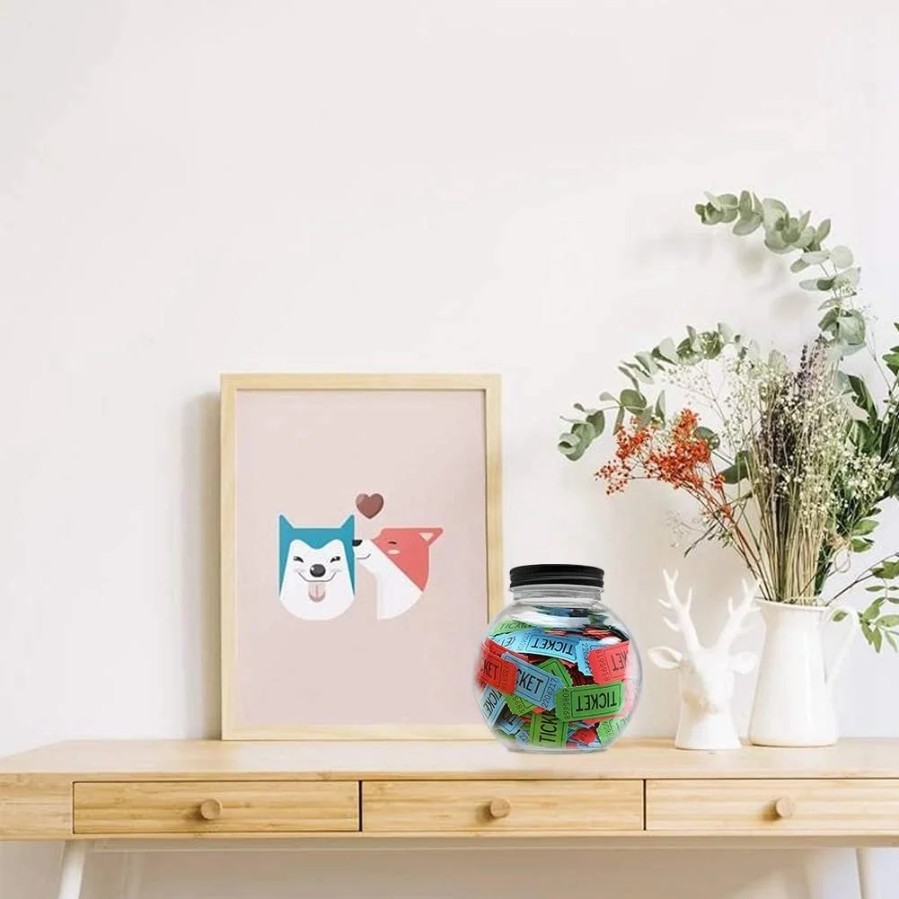 Скарбничка прозора Скляна 13.5x12 см для Euro монет, фото №6