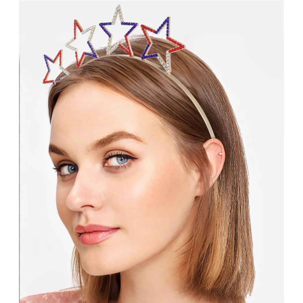 Обруч для волосся Yean Bridal, блискучий, фото №4