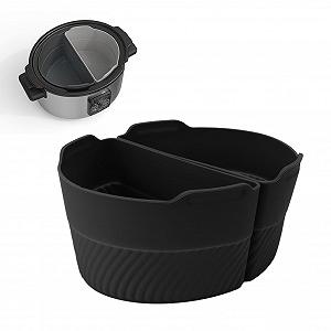 Вставка Miokycl Silicone Slow Cooker Reusable 6 Quart Pot Kitchen Accessories (черный) synthetic.ua - Фото 1