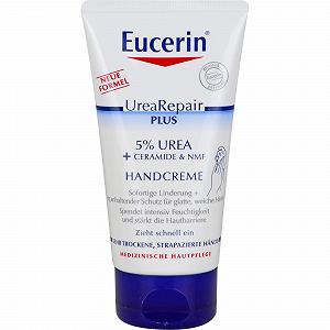 Крем для рук Eucerin UreaRepair Plus, 5% мочевины, 75 мл - Фото 1