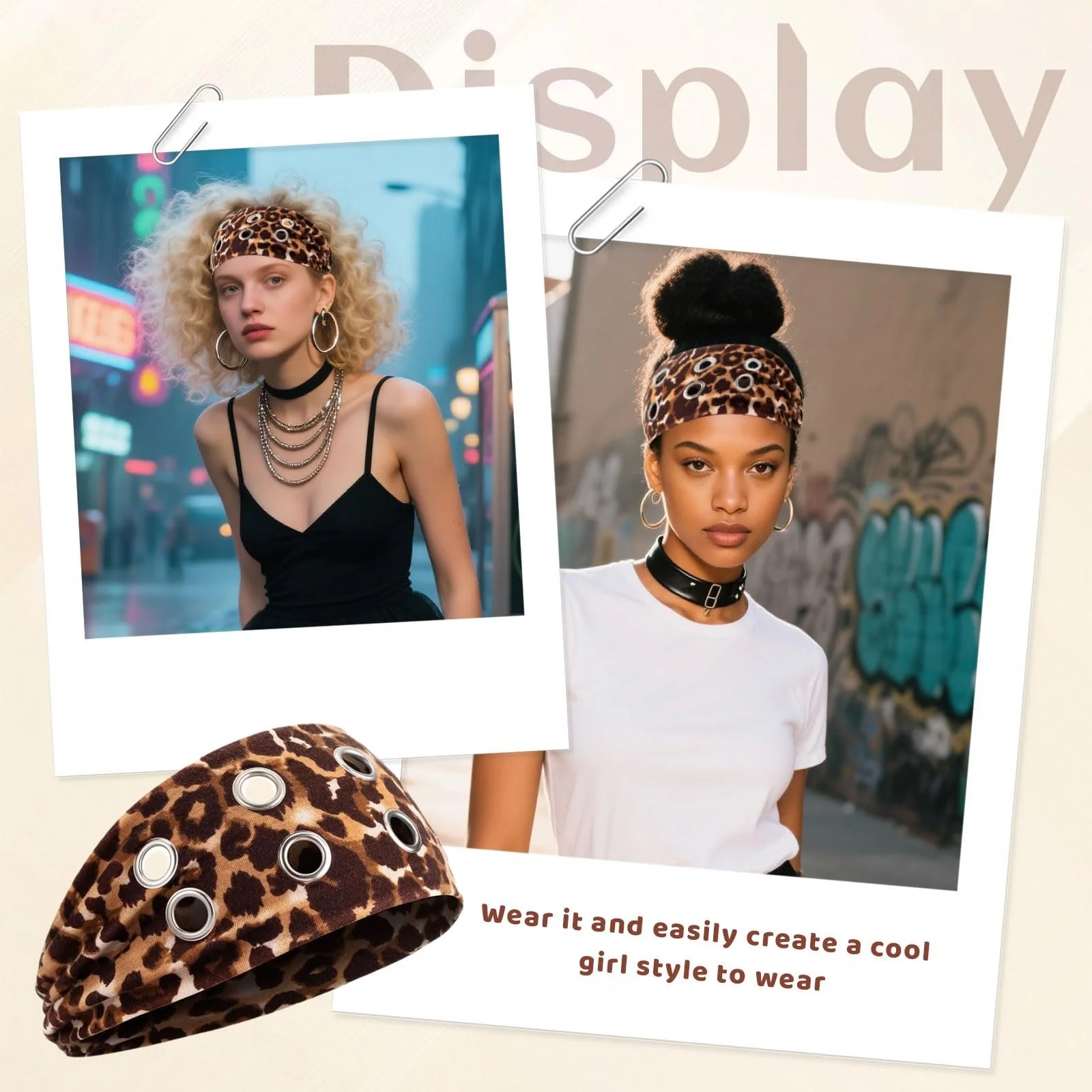 Пов'язка на голову VelvetGlow Жіноча, фото №6