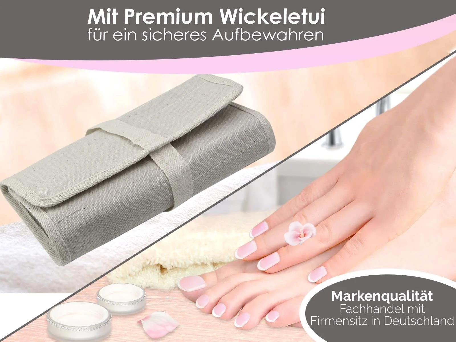 Набір інструментів для педикюру 21 предмет, фото №3