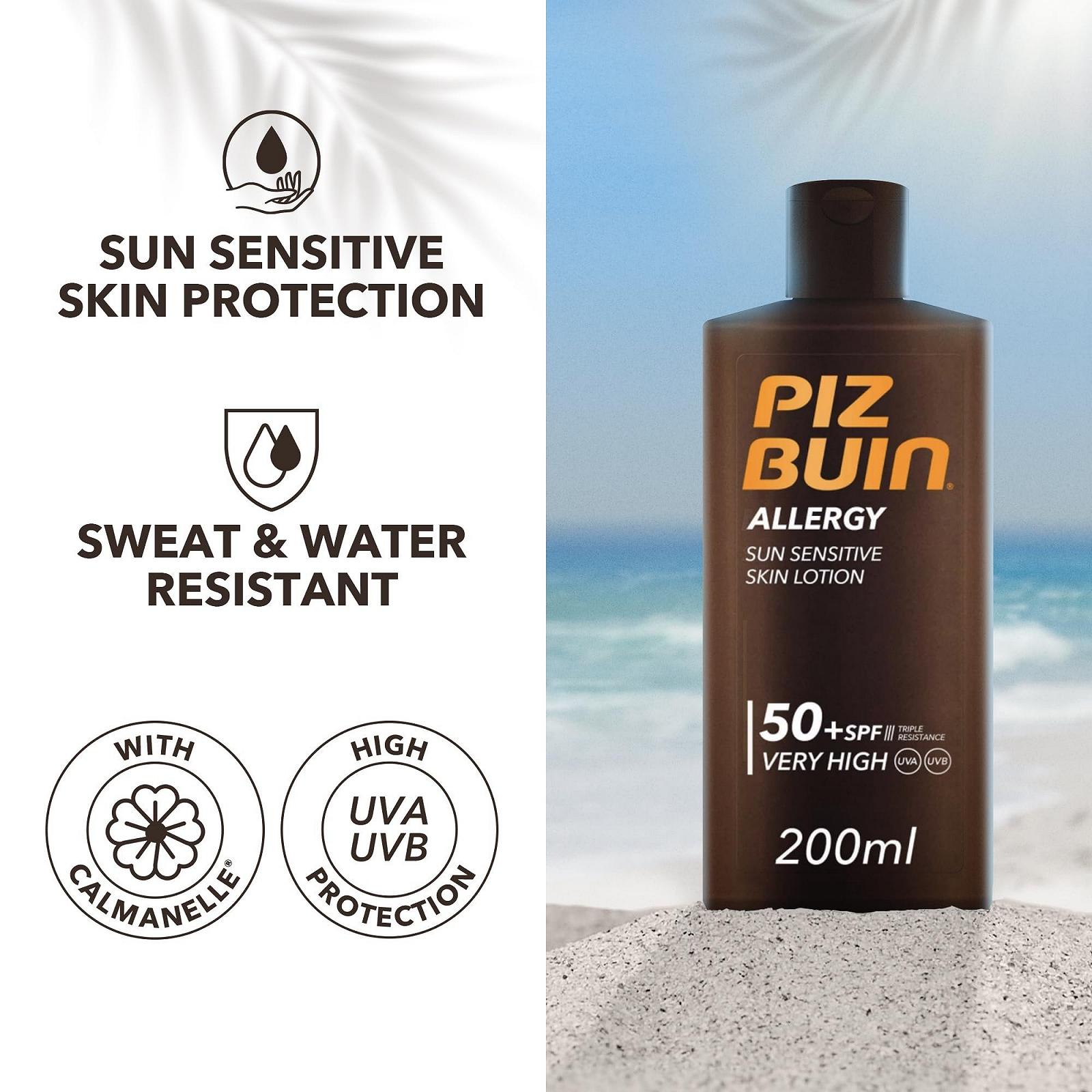 Лосьон Piz Buin Allergy SPF 50, 200 мл, фото №2