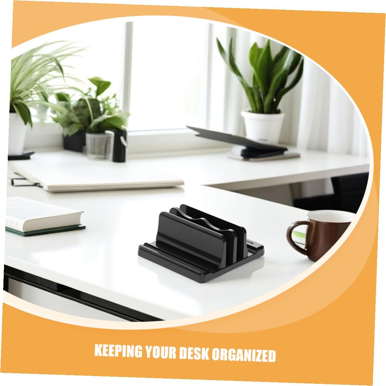 Вертикальна Підставка Подвійна для Ноутбука з Регульованою Док-станцією, фото №8 Вертикальна Підставка Подвійна для Ноутбука з Регульованою Док-станцією, фото №8