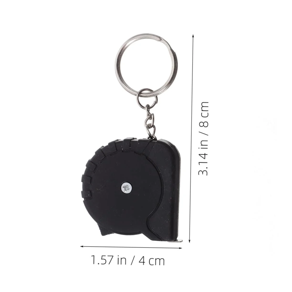 Рулетка-брелок KITANDOVE Міні, набір 10 шт., фото №2