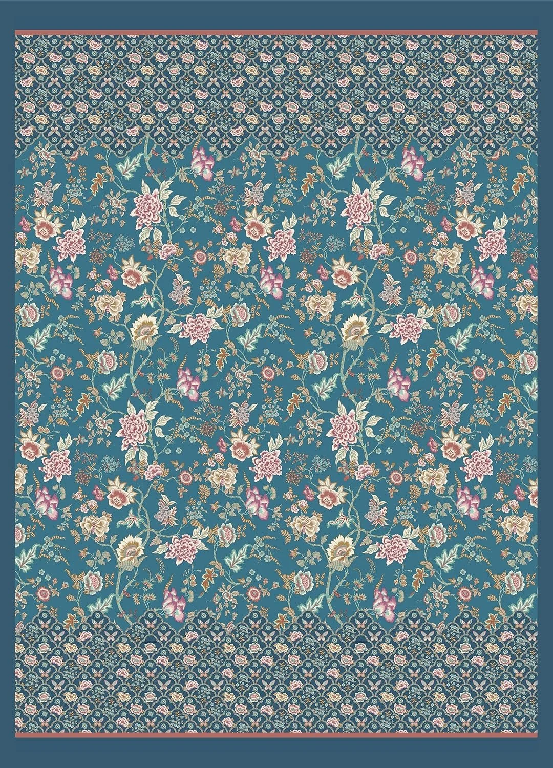 Плед Bassetti Vicenza 9326065 Хлопок 100% Turquoise / Petrol B1 Размеры: 270 x 250 см, фото №1