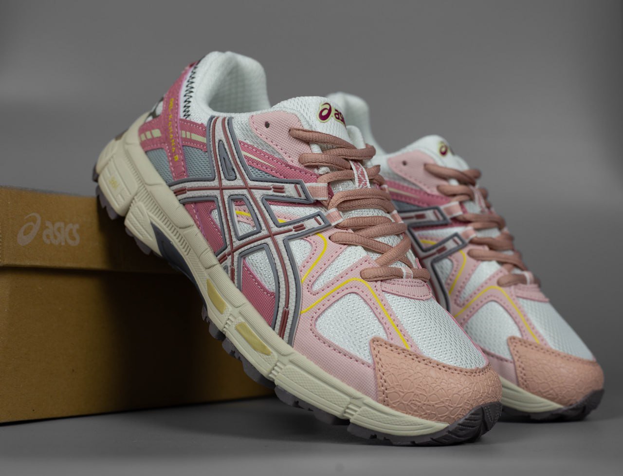 Жіночі кросівки Asics Gel-Kahana 8 White Pink, фото №7