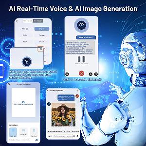 Наушники для перевода в реальном времени Nunemosk, 160 языков, Bluetooth, Поддержка iOS и Android, 52 часа воспроизведения цена на synthetic.ua - Фото 1 Наушники для перевода в реальном времени Nunemosk, 160 языков, Bluetooth, Поддержка iOS и Android, 52 часа воспроизведения synthetic.ua - Фото 1