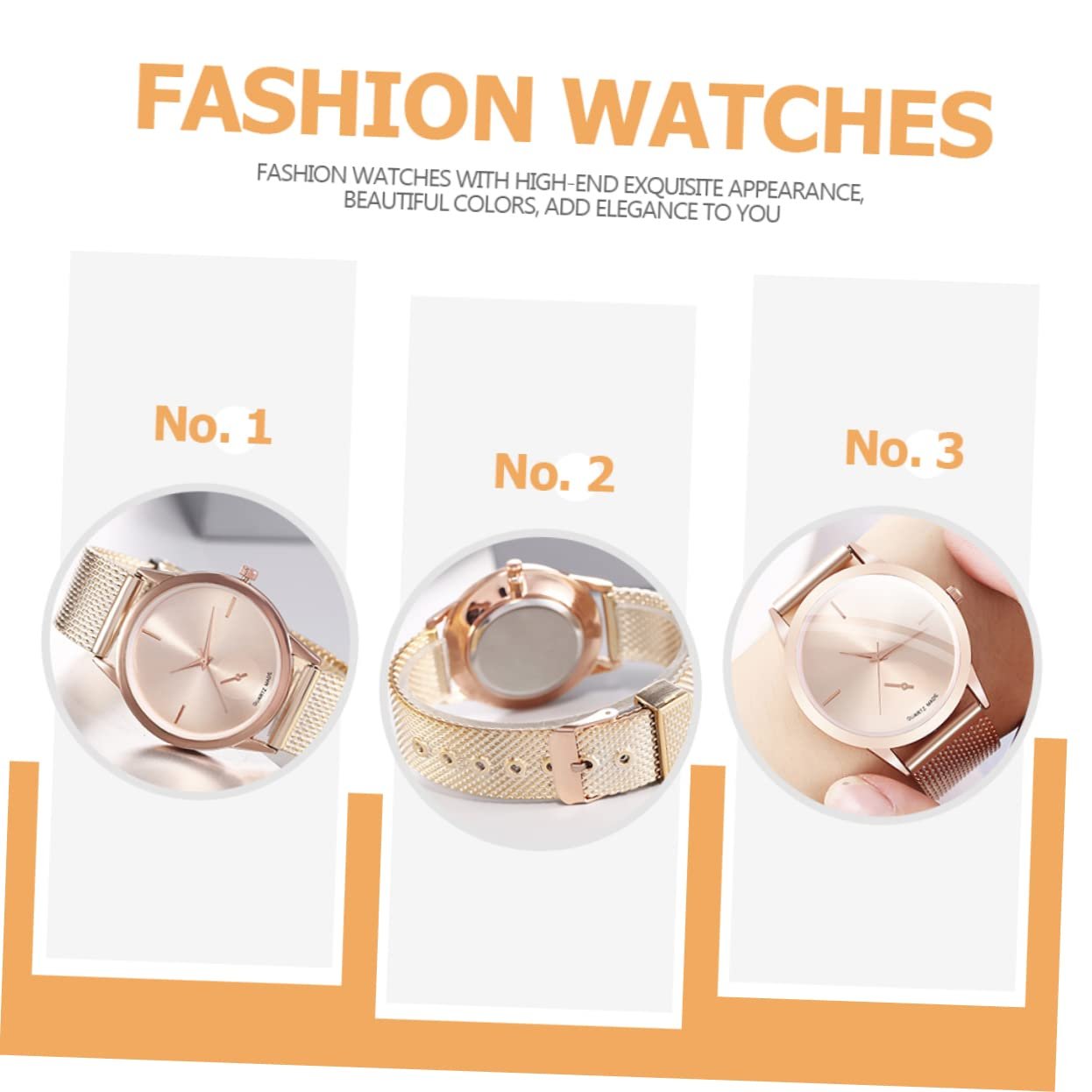 Часы кварцевые LIFKOME Женские Изящные Повседневные Деловые Часы для Девушек Ажурные Часы из Сплава Женские Часы Обычное Стеклянное Зеркало, золотой, Браслет, фото №3