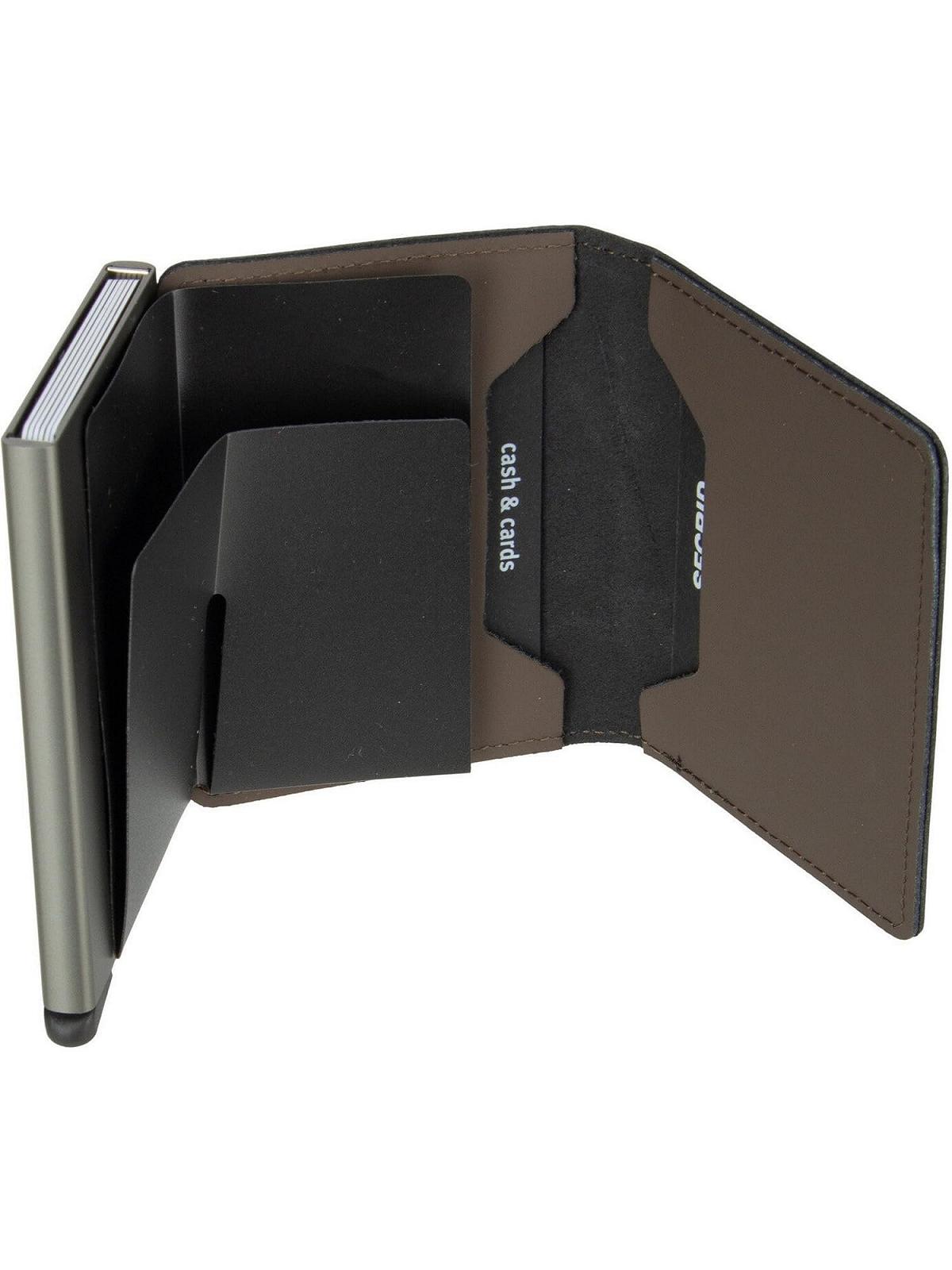 Кошелек Secrid Slimwallet Matte Truffle Brown Кожа 4-6 карт 6 дополнительных карт 68 x 102 x 16 мм SM-Truffle, коричневый, Классический, фото №3