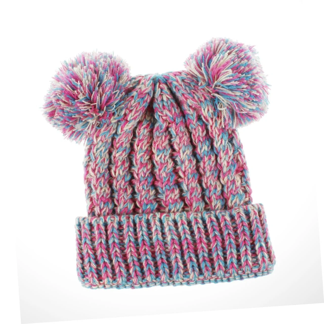 Вязана шапка CALLARON з помпоном для дівчинки, фото №7 Вязана шапка CALLARON з помпоном для дівчинки, фото №7